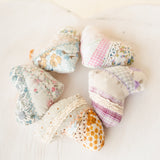 Newborn Patchwork Heart Toy,Newborn Heart Photo Prop,Newborn Photography Props,Newborn Props for Photography,Newborn Fabric Patch Work Layer