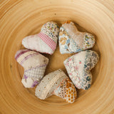 Newborn Patchwork Heart Toy,Newborn Heart Photo Prop,Newborn Photography Props,Newborn Props for Photography,Newborn Fabric Patch Work Layer