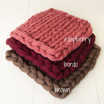 Newborn Merino Wool Blanket, Newborn Braid Blanket, New Baby Knitted Blanket, Newborn Photography Props, Newborn Basket Stuffer Bump Blanket