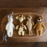 Newborn Felted Animal Toy for Photography, Newborn Felted Lion Toy, Newborn Felted Giraffe Toy,Newborn Felted Horse Toy, Newborn Felted Seal