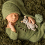 Newborn Tights Outfit Set,Knit Wool Tights for Newborn,Newborn Sleep Hat,Newborn Knitted Outfit,Newborn Photography props,Newborn Romper Boy