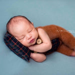 Newborn Plaid Photo Pillow, Newborn Posing Pillow, Newborn Christmas Pillow, Newborn Photography props, Christmas Newborn Photo Props