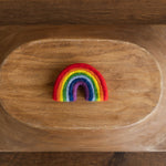 Newborn Rainbow Felted Wool Prop,Newborn Felted Rainbow Prop,Felted Star Newborn Photography Props,Newborn Star Props,Newborn Moon Stars Set