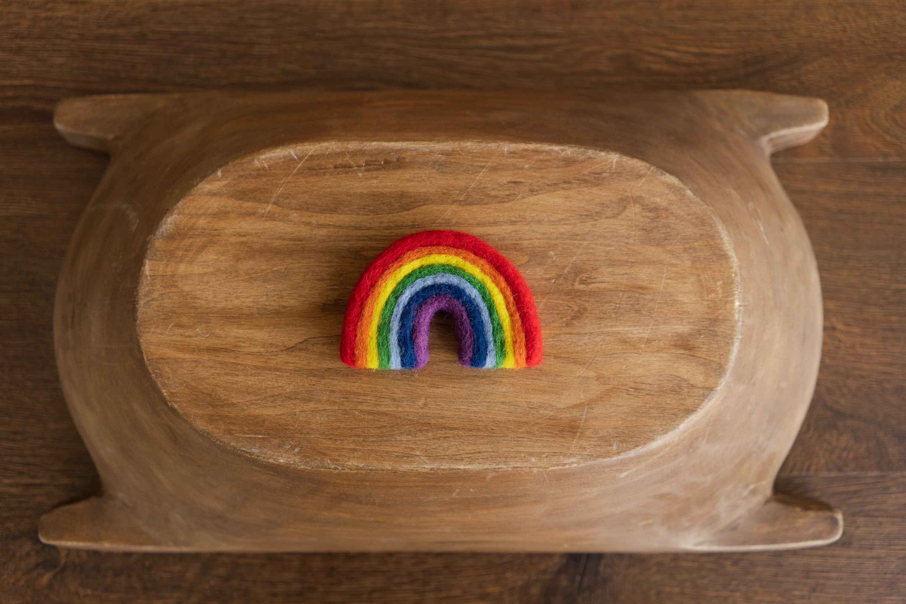 Newborn Rainbow Felted Wool Prop,Newborn Felted Rainbow Prop,Felted Star Newborn Photography Props,Newborn Star Props,Newborn Moon Stars Set