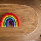 Newborn Rainbow Felted Wool Prop,Newborn Felted Rainbow Prop,Felted Star Newborn Photography Props,Newborn Star Props,Newborn Moon Stars Set