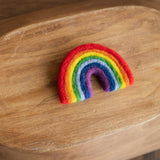 Newborn Rainbow Felted Wool Prop,Newborn Felted Rainbow Prop,Felted Star Newborn Photography Props,Newborn Star Props,Newborn Moon Stars Set