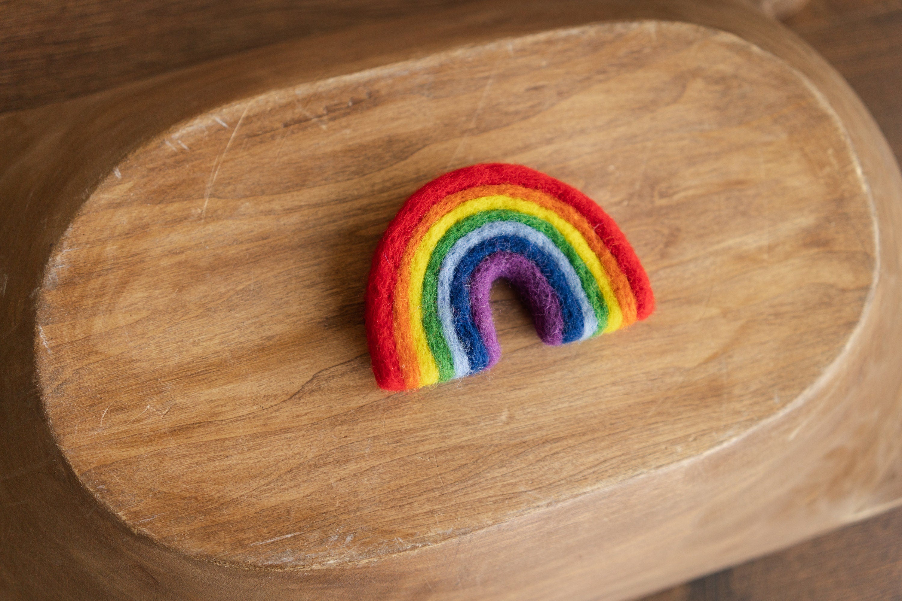 Newborn Rainbow Felted Wool Prop,Newborn Felted Rainbow Prop,Felted Star Newborn Photography Props,Newborn Star Props,Newborn Moon Stars Set