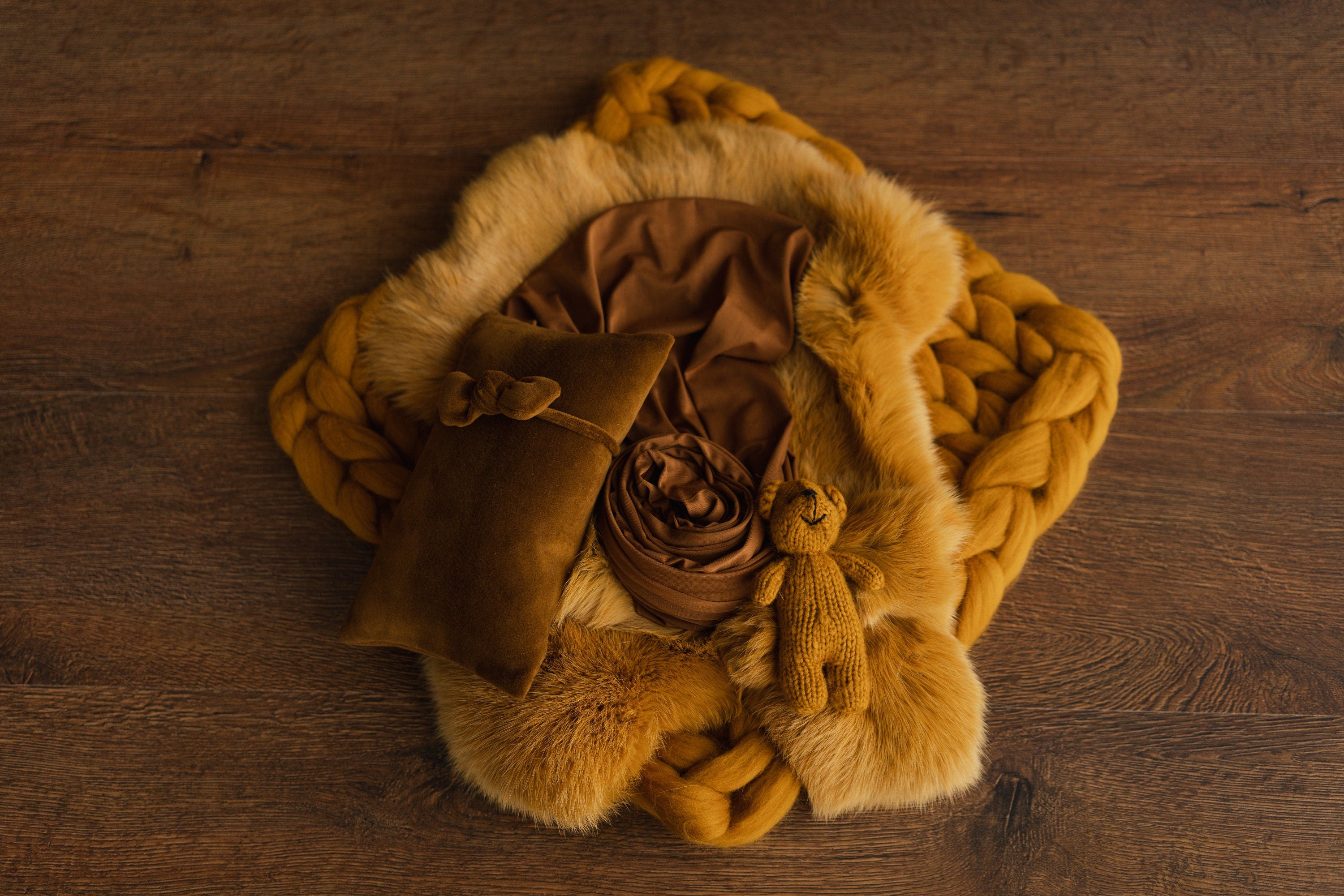 Newborn Photo Props Set, Newborn Merino Wool Blanket, Newborn Posing Pillow, Newborn Photography Props, Newborn Posing Fabric Wrap