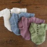 Newborn Romper Outfit, Newborn Outfit for Boy, Newborn Girl Romper, Newborn Knitted Outfit Girl, Newborn Photography props, Baby shower gift