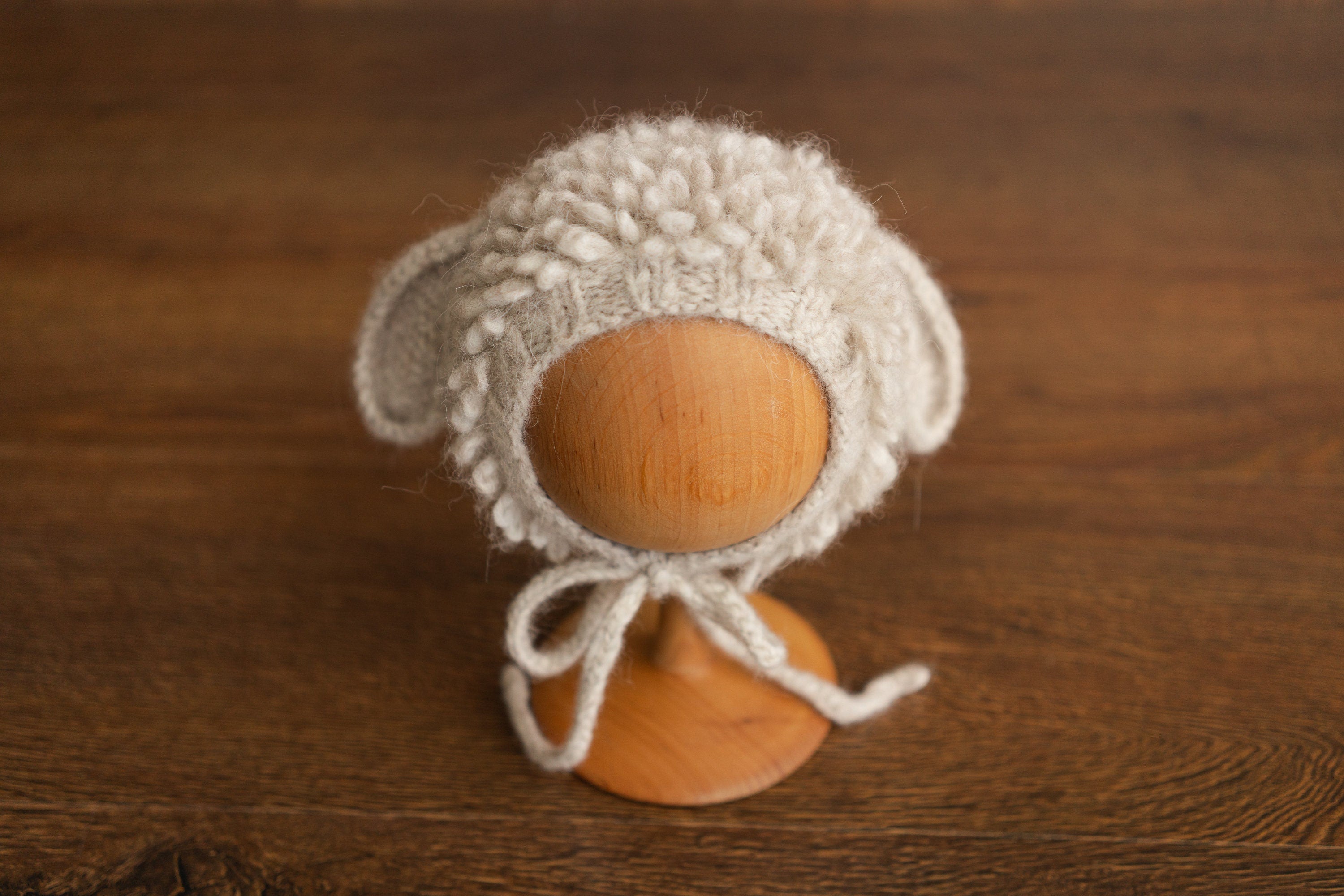 Newborn Sheep Outfit,Newborn Knitted outfit,Newborn Photography prop,Newborn Felt Sheep Toy,First Birthday Outfit,Newborn Coming Home Outfit