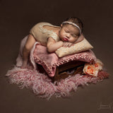 Newborn Girl Outfit, Newborn Girl Coming Home Outfit Romper, Newborn Posing Pillow, Newborn Photography Outfit Girl, Newborn Girl Romper