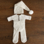 Newborn Tights Outfit Set,Knit Wool Tights for Newborn,Newborn Sleep Hat,Newborn Knitted Outfit,Newborn Photography props,Newborn Romper Boy