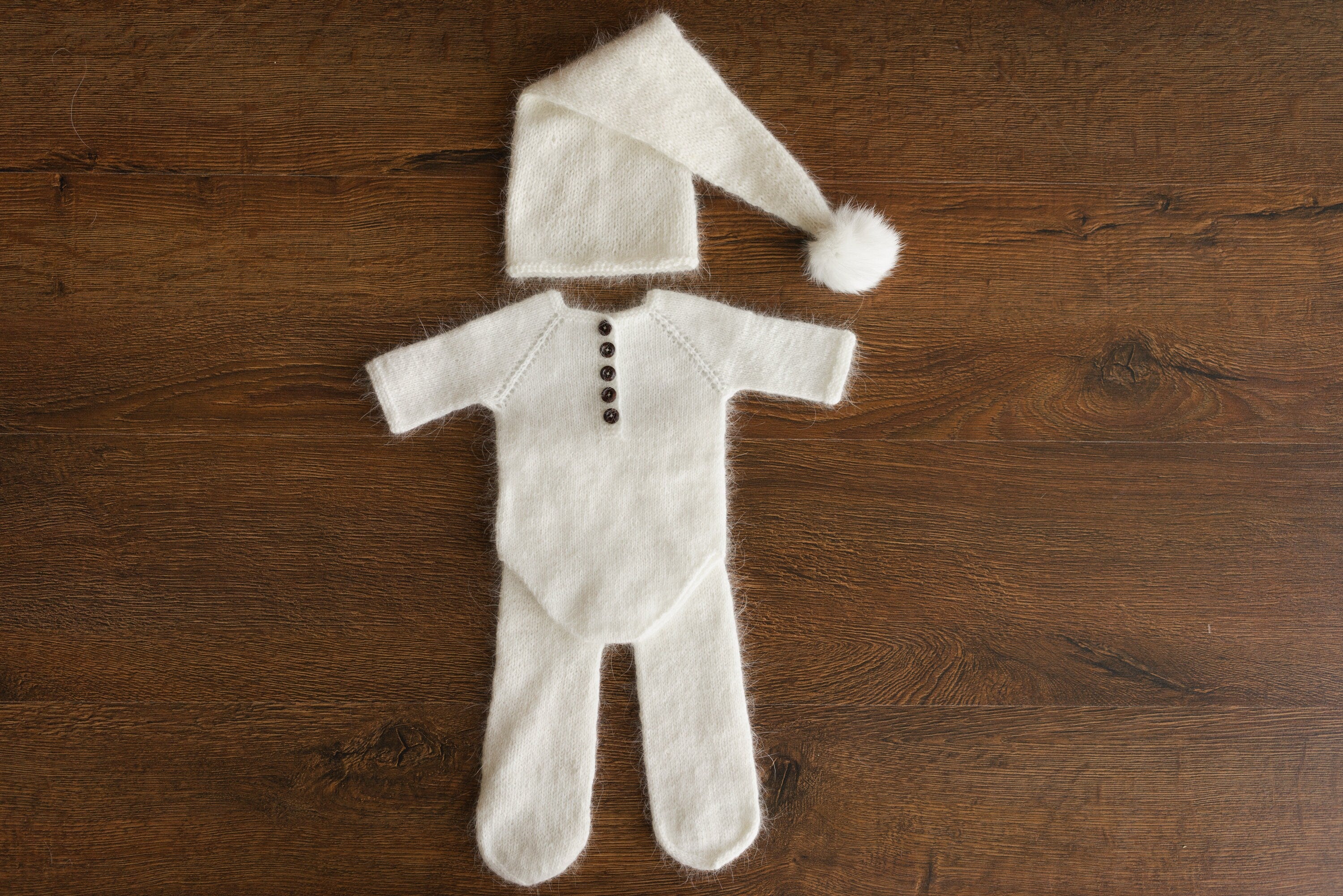 Newborn Tights Outfit Set,Knit Wool Tights for Newborn,Newborn Sleep Hat,Newborn Knitted Outfit,Newborn Photography props,Newborn Romper Boy
