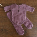 Newborn Tights Outfit Set,Knit Wool Tights for Newborn,Newborn Sleep Hat,Newborn Knitted Outfit,Newborn Photography props,Newborn Romper Boy