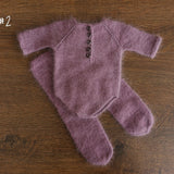 Newborn Tights Outfit Set,Knit Wool Tights for Newborn,Newborn Sleep Hat,Newborn Knitted Outfit,Newborn Photography props,Newborn Romper Boy