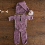 Newborn Tights Outfit Set,Knit Wool Tights for Newborn,Newborn Sleep Hat,Newborn Knitted Outfit,Newborn Photography props,Newborn Romper Boy