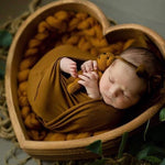 Newborn Photo Props Set, Newborn Merino Wool Blanket, Newborn Posing Pillow, Newborn Photography Props, Newborn Posing Fabric Wrap