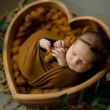 Newborn Photo Props Set, Newborn Merino Wool Blanket, Newborn Posing Pillow, Newborn Photography Props, Newborn Posing Fabric Wrap