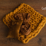 Newborn Photo Props Set, Newborn Merino Wool Blanket, Newborn Posing Pillow, Newborn Photography Props, Newborn Posing Fabric Wrap