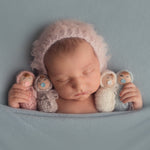 Newborn Baby Doll Toy,Newborn Photography Props,Newborn Knitted Toy,Small Knitted Doll Girl,Newborn Toy Props,Newborn Girl Small Doll Toy