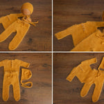 Newborn Tights Outfit Set,Knit Wool Tights for Newborn,Newborn Sleep Hat,Newborn Knitted Outfit,Newborn Photography props,Newborn Romper Boy