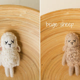 Newborn Photography Felt Toy, Felted Animals Photo Props, Felt Stuffed Teddy Bear Newborn Photo Props, Felt Bunny Newborn photography props