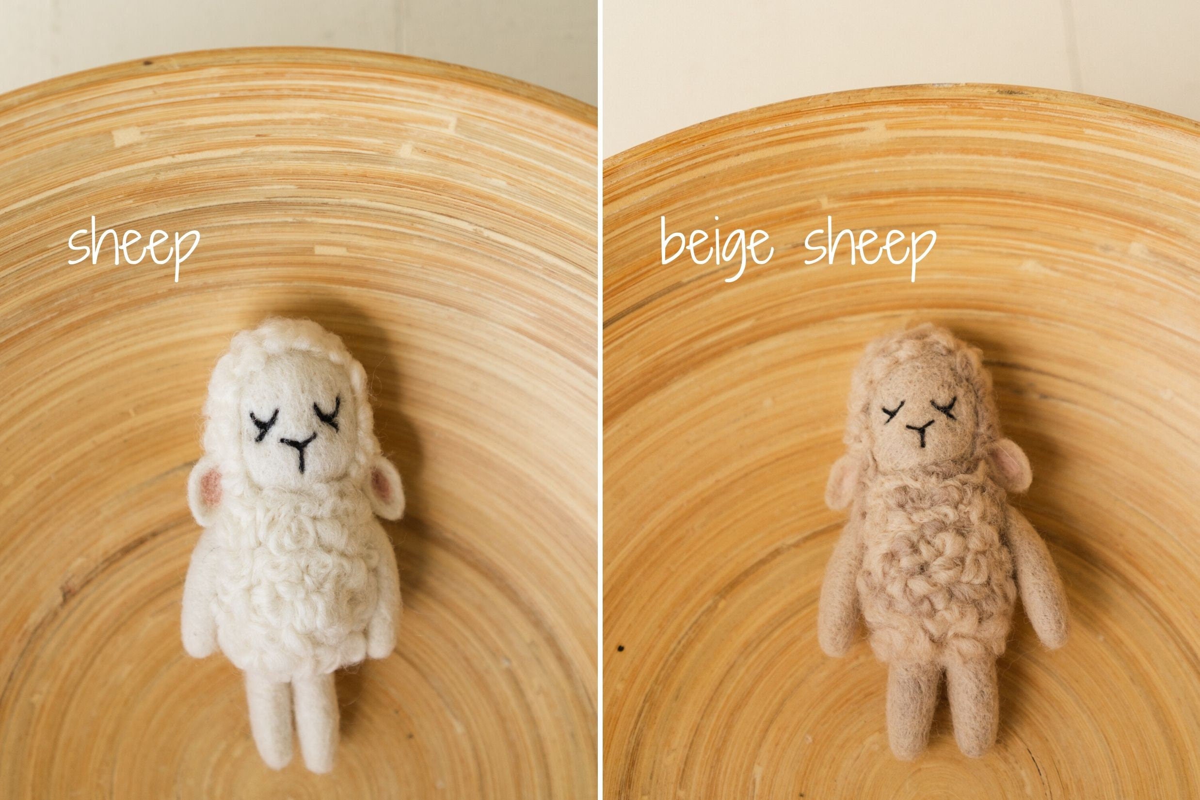 Newborn Photography Felt Toy, Felted Animals Photo Props, Felt Stuffed Teddy Bear Newborn Photo Props, Felt Bunny Newborn photography props