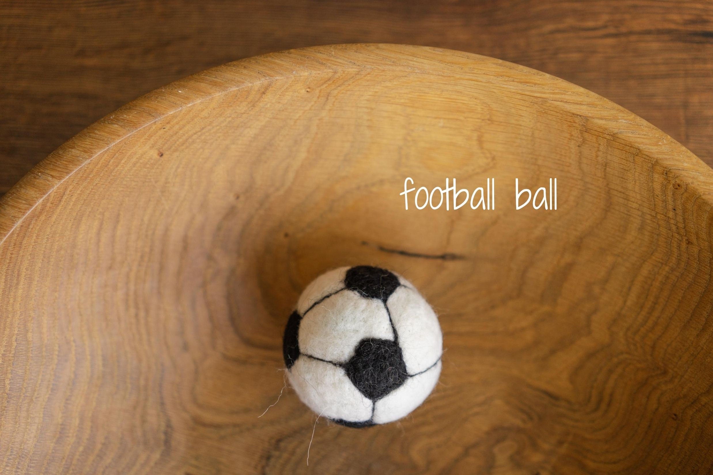 Felt Newborn Sports Props: Football, Rugby and Baseball Toys for Newborn Photography Props