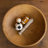 Felt Newborn Sports Props: Football, Rugby and Baseball Toys for Newborn Photography Props