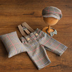 Newborn Boy Outfit, Boy Newsboy Hat Newborn, Newborn Coming Home Outfit Boy, Newborn Photography Props, Baby Newsboy Cap Newborn Overall Boy