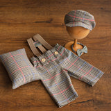 Newborn Boy Outfit, Boy Newsboy Hat Newborn, Newborn Coming Home Outfit Boy, Newborn Photography Props, Baby Newsboy Cap Newborn Overall Boy