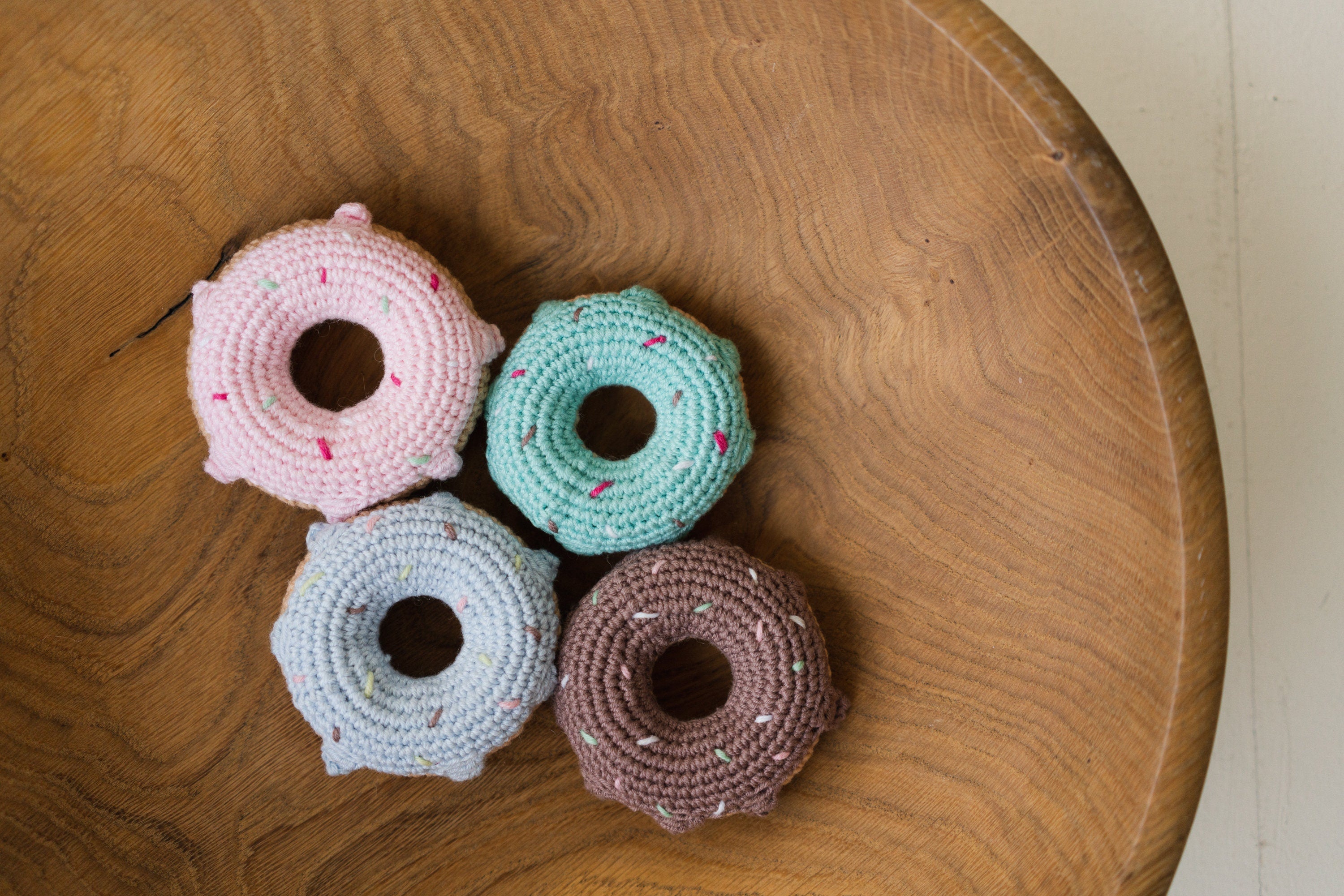 Newborn Doughnut Photo Prop, Newborn Photography Ice-cream Toy, Newborn photography props,Newborn Accessories Photo Prop,Newborn Knitted Toy