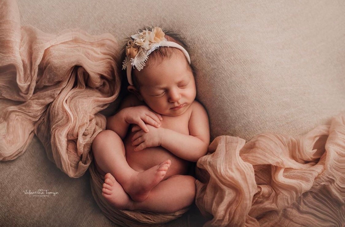 Newborn Headband Baby Girl, Sitter Headband Girl, Newborn girl headband, Newborn Flower Headband, Newborn headband for photography props