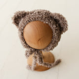 Newborn Bear Outfit, Newborn Teddy Bear Toy, Newborn Christmas Outfit, Knitted Newborn Teddy Bear Outfit Boy, Newborn Photography Props Set