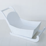 Newborn Wooden Sleigh, Newborn Red Sled, Newborn Sleigh Photo Prop, Newborn Photography Props, Christmas Newborn Photo Props