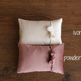 Removable Newborn Velvet Moon Pillow with Stars,Suede Crescent Moon Pillow Props for Newborn Photography,Newborn Photography Moon Props Set