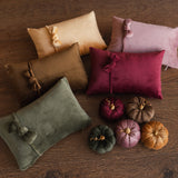 Newborn Velvet Pumpkins Toys, Newborn Pumpkin Decor, Newborn Photography Props Set, Newborn Photo Props, Velvet Pumpkins Fall Decor Autumn