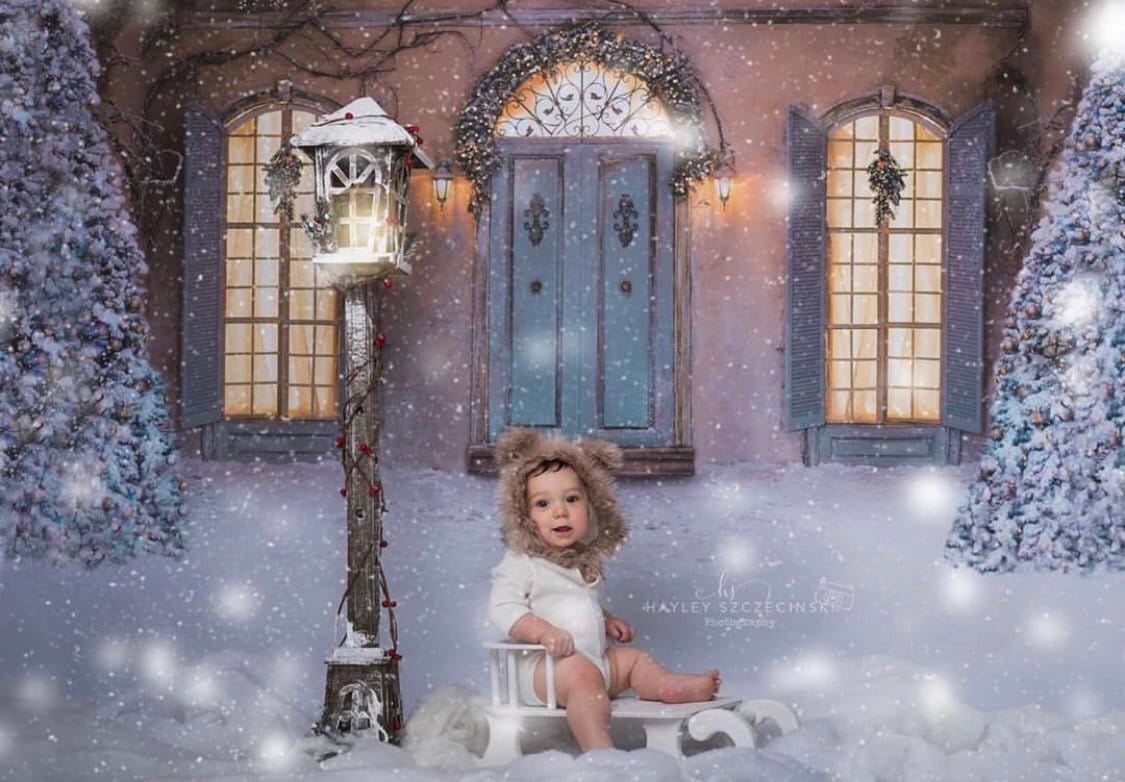 Newborn Wooden Sled, Newborn Sled Photography Props, Newborn Wooden Sleigh, Newborn Photography Props, Christmas Newborn Photo Props