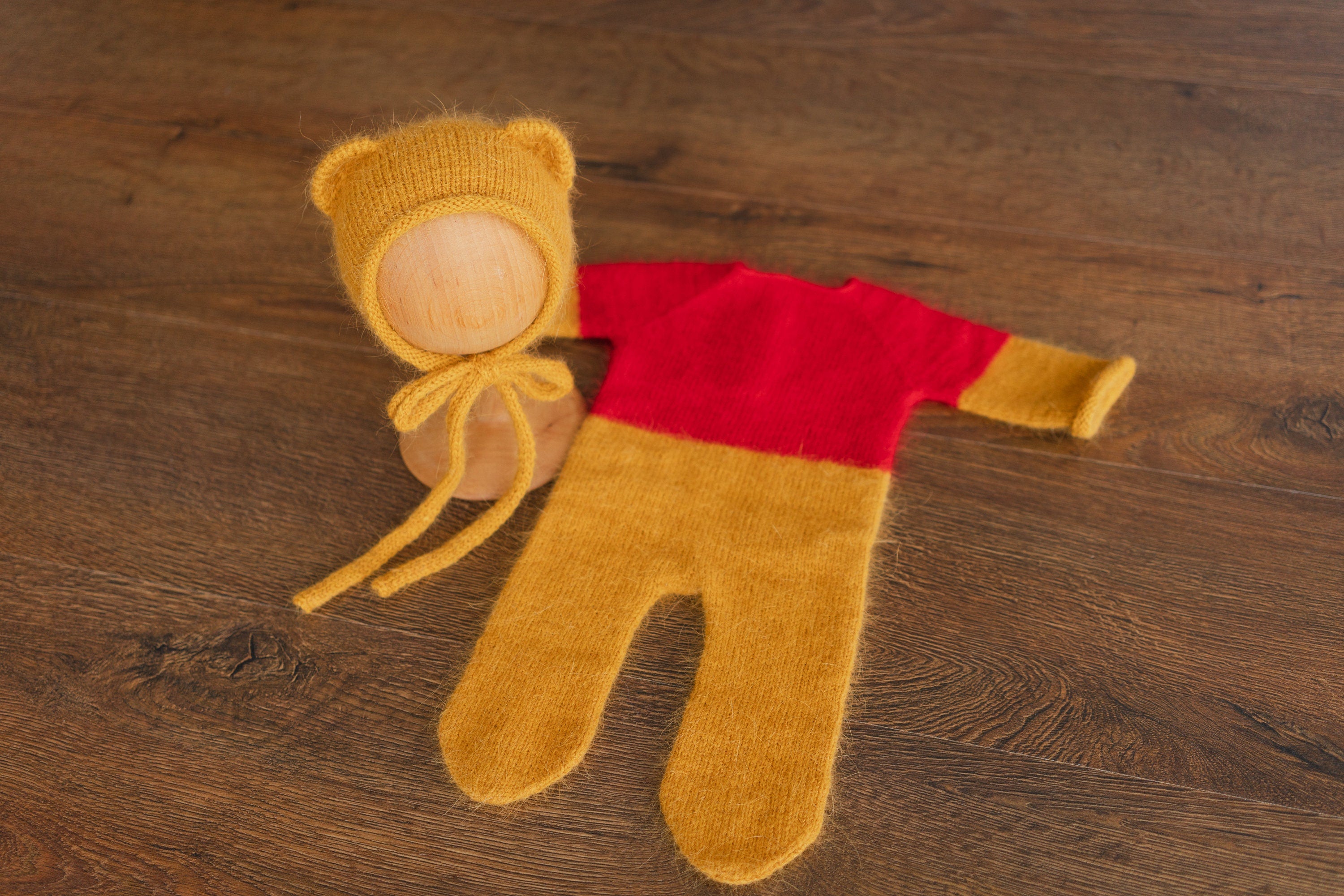 Newborn Bear Outfit, Newborn Knitted Outfit, Bear Newborn Photography props, Newborn Teddy Bear Outfit, Newborn Coming Home Outfit Boy