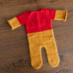 Newborn Bear Outfit, Newborn Knitted Outfit, Bear Newborn Photography props, Newborn Teddy Bear Outfit, Newborn Coming Home Outfit Boy