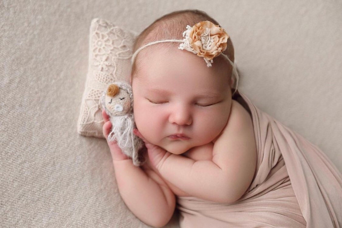 Newborn Baby Doll Toy,Newborn Photography Props,Newborn Knitted Toy,Small Knitted Doll Girl,Newborn Toy Props,Newborn Girl Small Doll Toy