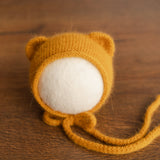 Newborn Bear Outfit, Newborn Knitted Outfit, Bear Newborn Photography props, Newborn Teddy Bear Outfit, Newborn Coming Home Outfit Boy