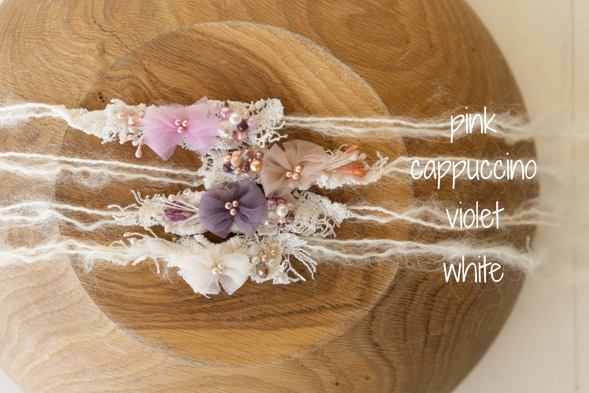 Newborn Headband Baby Girl, Newborn Tieback Girl, Newborn girl headband, Newborn photography props, Newborn photo prop, Newborn Bow Headband