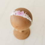 Newborn Headband Baby Girl, Newborn Tieback Girl, Newborn girl headband, Newborn photography props, Newborn photo prop, Newborn Bow Headband