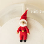 Newborn Christmas Toys, Newborn Knitted Toy, Newborn Santa Claus Toy,Newborn Snowman Felted Toy, Christmas Lollipop Toy, Gingerbread Man