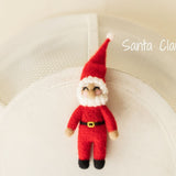 Newborn Christmas Toys, Newborn Knitted Toy, Newborn Santa Claus Toy,Newborn Snowman Felted Toy, Christmas Lollipop Toy, Gingerbread Man