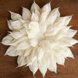 Flower Newborn Merino Wool Felted Rug, Newborn Photography props, Newborn Felted Props Set, Newborn Merino Wool Blanket Flower Girl