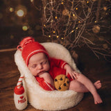 Newborn Girl Santa Claus Outfit, Newborn Girl Outfit, Newborn Christmas Outfit Girl, Newborn Santa Claus Outfit, Newborn Photography Props