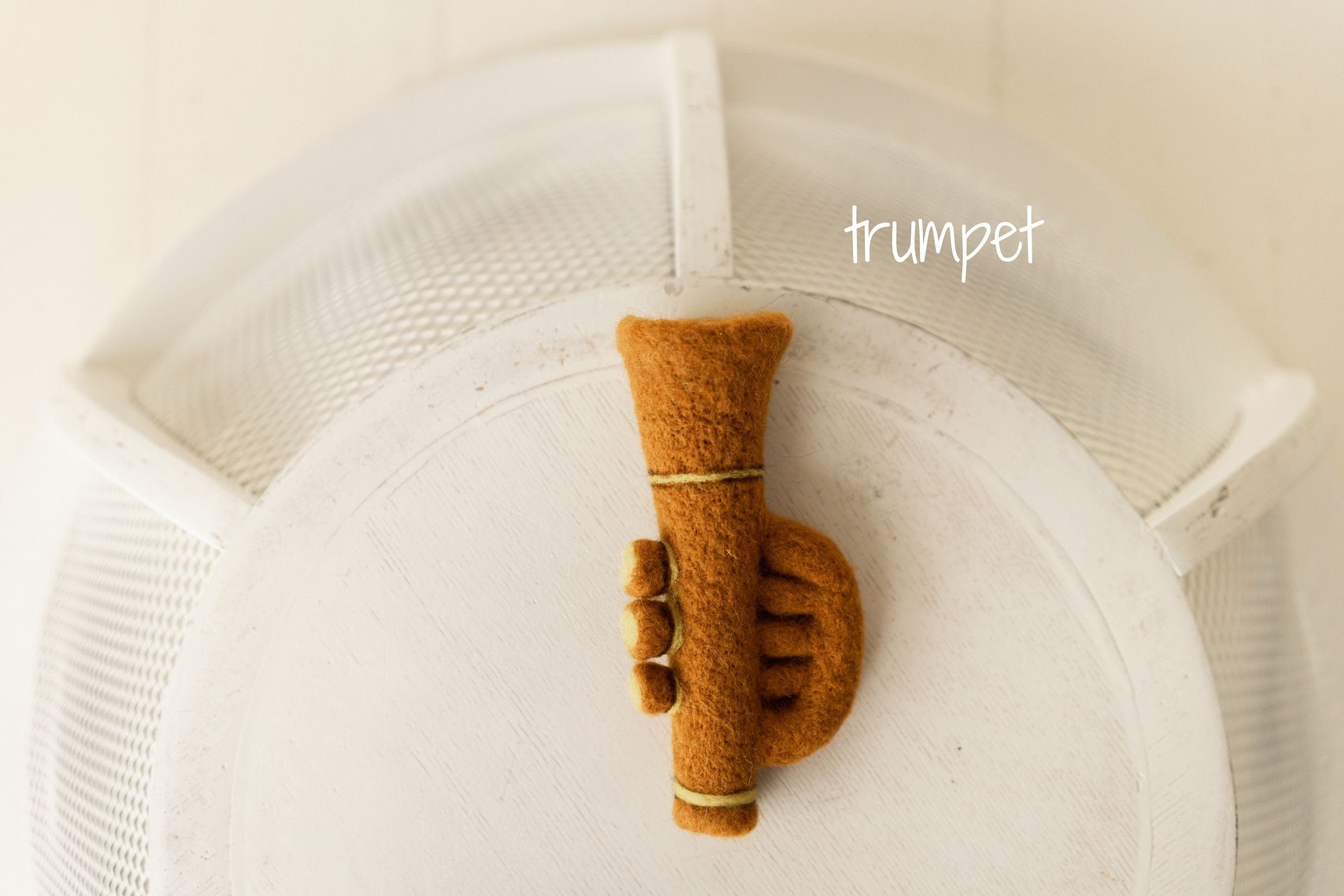 Hand-Felted Newborn Music Props Toy, Newborn Felted Microphone Toy,Needle Felted Camera Toy,Newborn Photography Props,Newborn Photo Camera