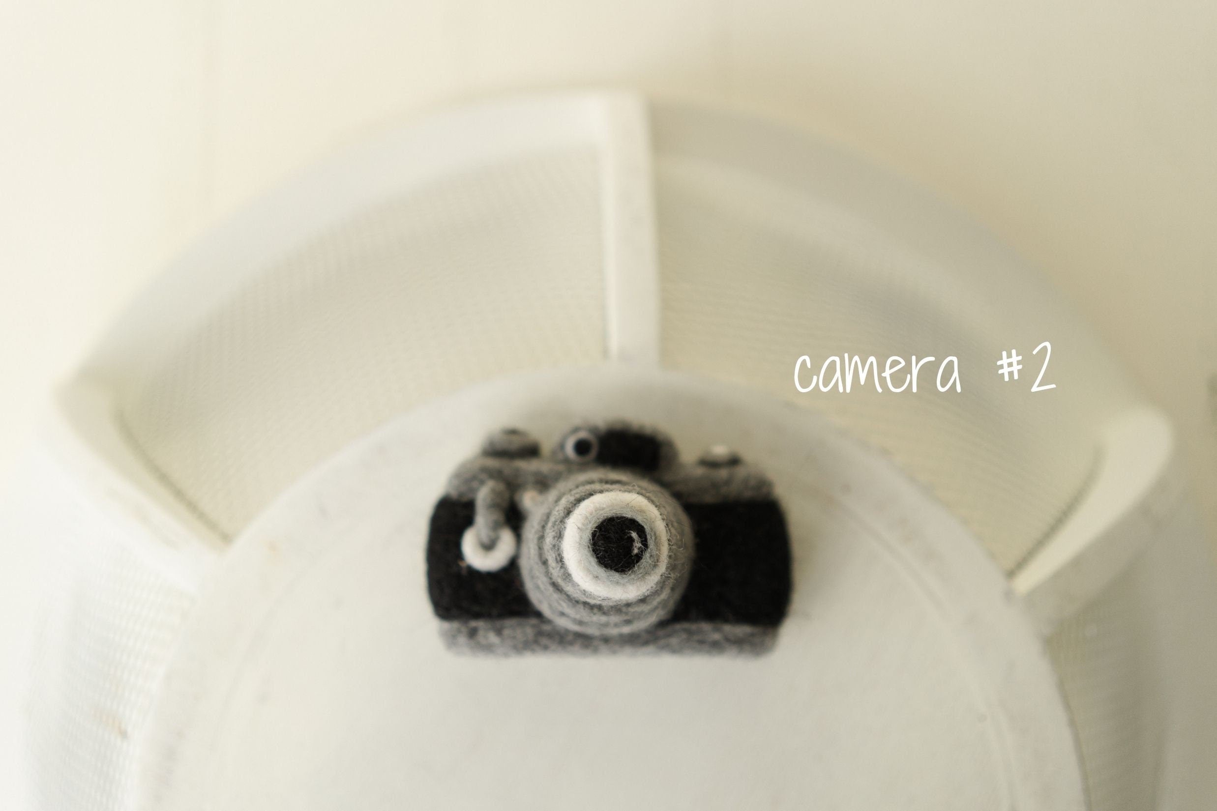 Hand-Felted Newborn Music Props Toy, Newborn Felted Microphone Toy,Needle Felted Camera Toy,Newborn Photography Props,Newborn Photo Camera